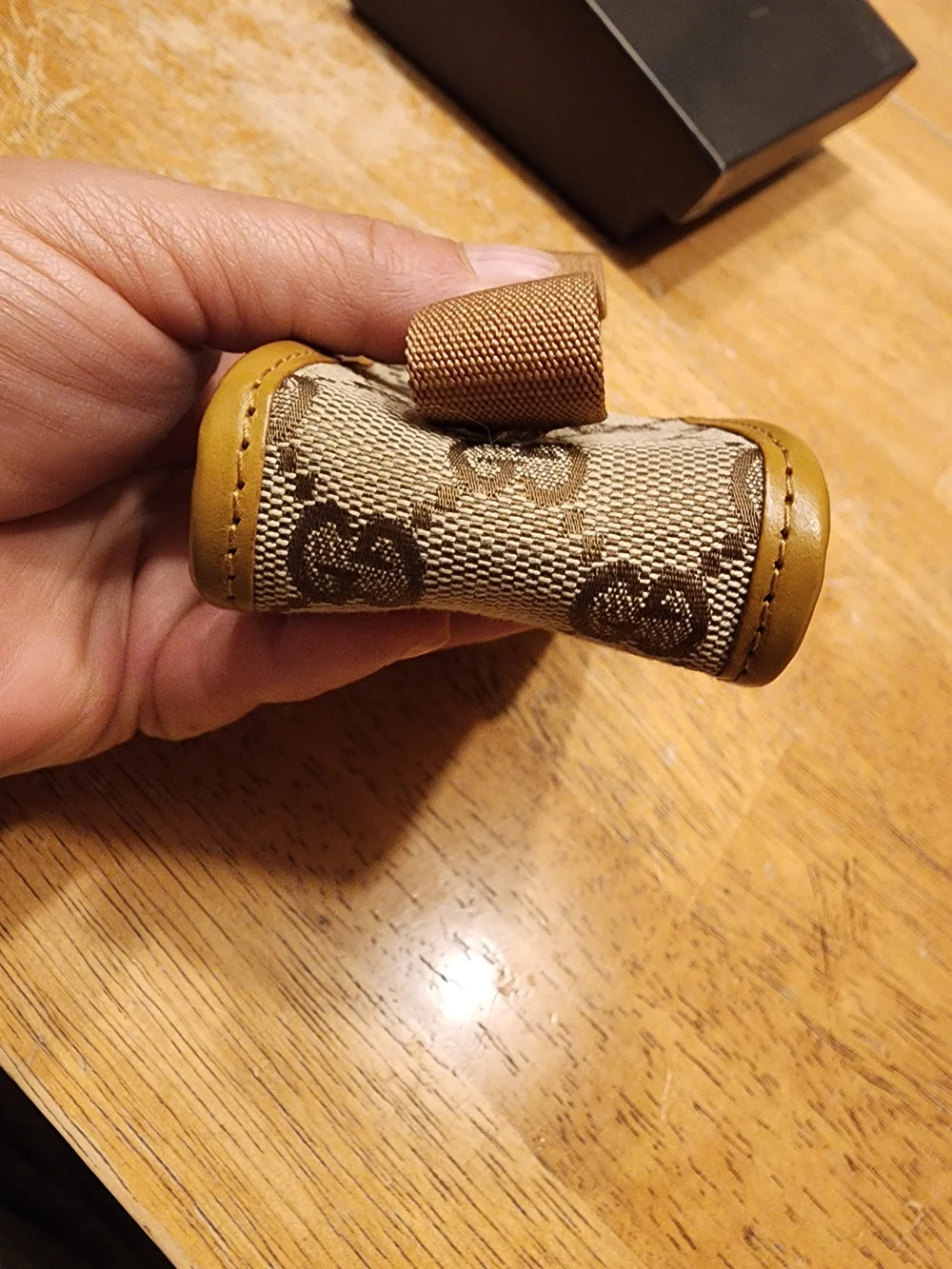 vintage Gucci GG Canvas Phone Holder or multipurpose pouch